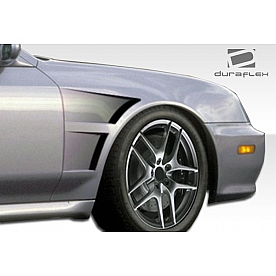 Extreme Dimensions Fender - Fiberglass Black Primered Set Of 2 - 105730
