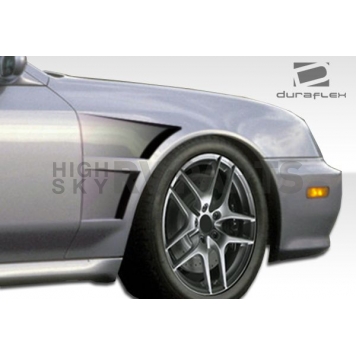 Extreme Dimensions Fender - Fiberglass Black Primered Set Of 2 - 105730
