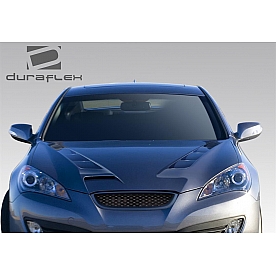 Extreme Dimensions Hood - Fiberglass Black - 108668