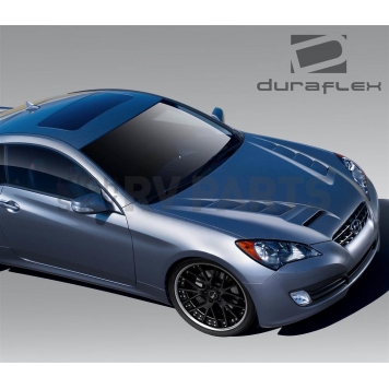 Extreme Dimensions Hood - Fiberglass Black - 108668-2