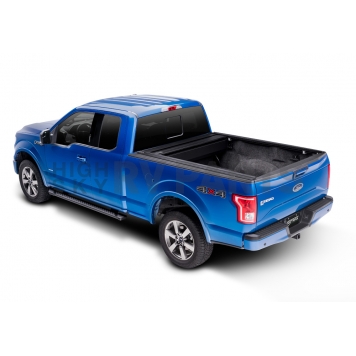 Retrax Tonneau Cover Hard Power Retractable Black Matte Polycarbonate Plastic - 70378-4