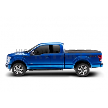 Retrax Tonneau Cover Hard Power Retractable Black Matte Polycarbonate Plastic - 70378-5