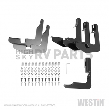 Westin Automotive Nerf Bar 5 Inch Black Powder Coated Steel - 21-53945-6