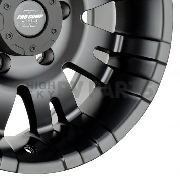 Pro Comp Wheels Series 01 - 16 x 8 Black - 5001-6883-3