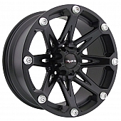 Ballistic Wheels 814 Jester 18 x 9 Black - 814890555+00FB