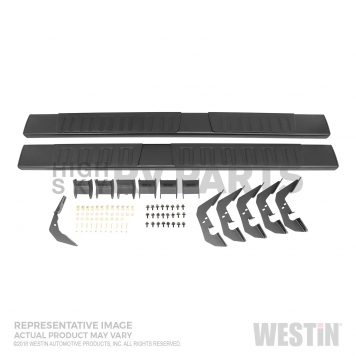 Westin Automotive Nerf Bar 6 Inch Black Powder Coated Aluminum - 28-71085-8