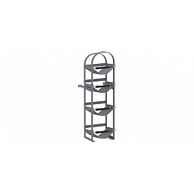 Holman Van Storage System Refrigerant Tank Rack - Four 30 Or Two 50 Lbs Tanks - 40101