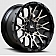 Wheel Replica VR10 Recoil - 20 x 9.5 Satin Black With Dark Tinted Face - VR10-29585B