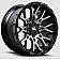 Wheel Replica VR10 Recoil - 20 x 9.5&nbsp;Satin Black With Dark Tinted Face - VR10-29585B