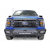 Fab Fours Bumper Vengeance 1-Piece Design Steel Black - FF21V51511