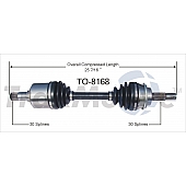 TrakMotive CV Axle Shaft - TO-8168