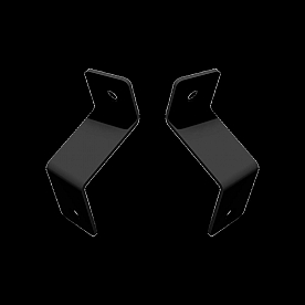 Putco Driving/ Fog Light Mounting Bracket Black Set Of 2 - 2200
