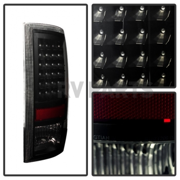 Xtune Tail Light Assembly LED Set Of 2 - 9025617-2