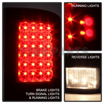 Xtune Tail Light Assembly LED Set Of 2 - 9025617-5