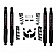 Skyjacker Suspensions Black Max 4 Inch Lift Kit - R19451K-B