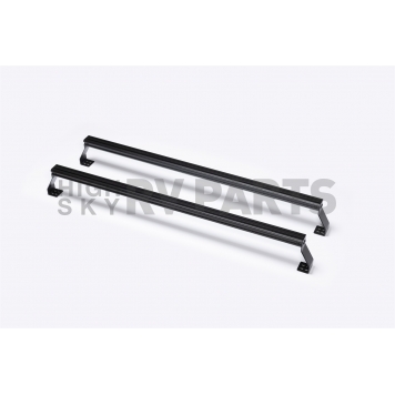Putco Bed Cargo Rack Crossbar 43 Inch Length Aluminum Black Set Of 2 - 185732-1