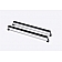 Putco Bed Cargo Rack Crossbar 43 Inch Length Aluminum Black Set Of 2 - 185732