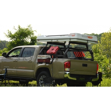Putco Bed Cargo Rack Crossbar 43 Inch Length Aluminum Black Set Of 2 - 185732-2