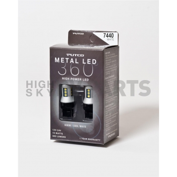 Putco Turn Signal Light Bulb - 347440W-360-2