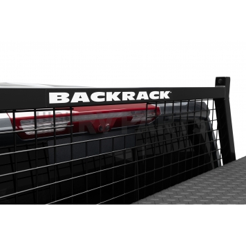 BackRack Headache Rack Steel Black Powder Coated Mesh - 10200-10