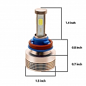 Race Sport Lighting Headlight Bulb Set Of 2 - H11LED4S