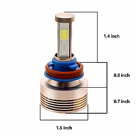 Race Sport Lighting Headlight Bulb Set Of 2 - H11LED4S
