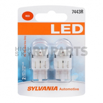 Sylvania Silverstar Side Marker Light Bulb - LED 7443RSLBP2-5
