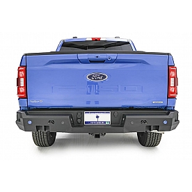 Fab Fours Bumper Premium 1-Piece Design Steel Black - FF21W50511