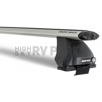 Rhino-Rack USA Roof Rack - 59 Inch Silver 2 Bars Direct-Fit - JA2818