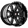 Ballistic Wheels 959 Rage - 24 x 14  Black With Natural Windows - 959244051-81GBX