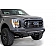 Addictive Desert Designs Bumper Stealth Fighter Satin Powder Coated Steel Black - F191422860