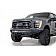 Addictive Desert Designs Bumper Stealth Fighter Satin Powder Coated Steel Black - F191422860