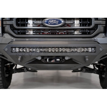 Addictive Desert Designs Bumper Stealth Fighter Satin Powder Coated Steel Black - F191422860-8