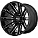 Moto Metal Wheel MO998 Kraken - 20 x 10 Black With Natural Accents - MO99821063318N