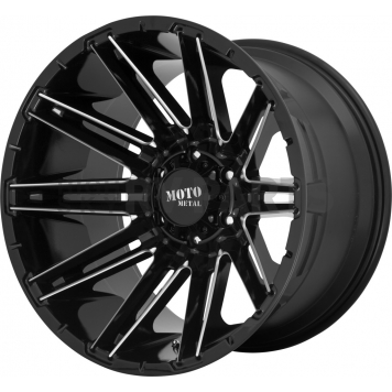 Moto Metal Wheel MO998 Kraken - 20 x 10 Black With Natural Accents - MO99821063318N-1