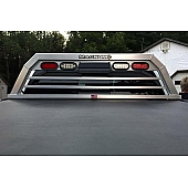Magnum Truck Racks Headache Rack Louvered Aluminum Milled - 109LWM