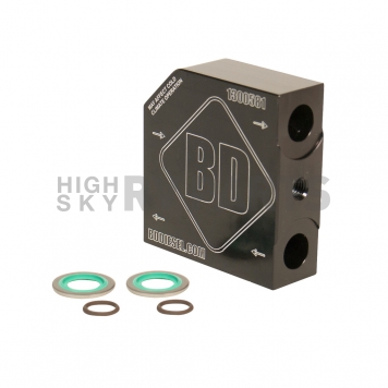 BD Diesel Auto Trans Fluid Cooler Bypass Tube Eliminator - 1061527-2