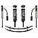 Icon Vehicle Dynamics 0 - 3.5 Inch Stage 2 Lift Kit Suspension - K53002