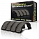 Power Stop Brake Shoe - B245