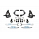 Fabtech Motorsports Leveling Kit Suspension - K1064