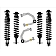 Icon Vehicle Dynamics 3-4 Inch Lift Stage 3 Suspension System - K40003