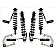 Icon Vehicle Dynamics 3-4 Inch Lift Stage 4 Suspension System - K40004