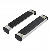 TrailFX Nerf Bar - Truck Box 4 Inch Polished Stainless Steel - A5012S