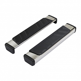 TrailFX Nerf Bar - Truck Box 4 Inch Polished Stainless Steel - A5012S