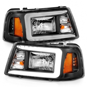 ANZO USA Headlight Assembly Rectangular Standard Beam Set Of 2 - 111511
