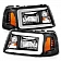 ANZO USA Headlight Assembly Rectangular Standard Beam Set Of 2 - 111511