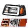 ANZO USA Headlight Assembly Rectangular Standard Beam Set Of 2 - 111511