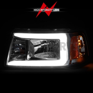 ANZO USA Headlight Assembly Rectangular Standard Beam Set Of 2 - 111512-4