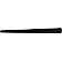 TrailFX Nerf Bar 4 Inch Black Powder Coated Steel - A1535B