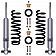 Bilstein Suspension Kit B8 6112 Series - 47-323841
